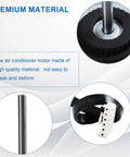 FN60B ZL ZWR50F Air Conditioning Brushless DC Fan Motor showing premium material and connector details