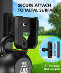 Magnetic Golf Cart Phone Holder Rotatable Mount For iPhone Galaxy And Smartphones Eight N52 Magnets on metal surface