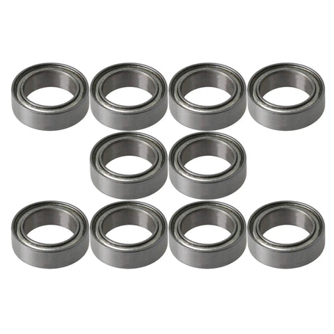 High Precision Miniature Groove Ball Bearings 8mm ID 12mm OD 3.5mm Thick Bearing Steel MR128ZZ Pack Of 10 For DIY Projects Model Making Small Machinery RC Craft And General Industrial Use With Low Friction And Durable Long Life