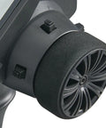 Close-up of wheel control on Three Channel 2.4 GHz Computerized RC Surface Transmitter with R304SB T FHSS Telemetry Receiver.