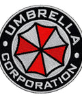 Heavy Duty 3x3 Inch Multicolor Tactical Morale Patch Features Secure Hook Fastener Backing Great For Cosplay Jackets And Pack Gear showing Umbrella Corporation logo.