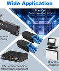 Duplex LC UPC Fiber Tester Loopback Plug For 9 By 125 Micron Singlemode Fiber Optic Cables Signal Test Adapter with application examples