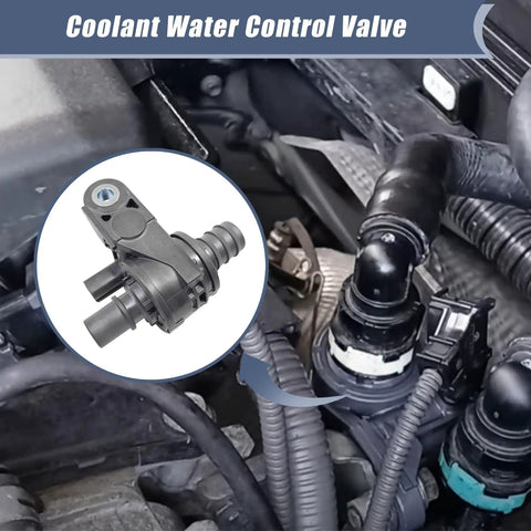Drive Smooth And Stress Free With Heavy Duty Coolant Water Bypass Control Valve Engineered For Toyota And Lexus Platforms Straight Swap Replacement For Camry Rav4 Avalon Sienna Highlander Venza Es300h Es350 Nx250 Direct Fit 1667125010 installed in engine.