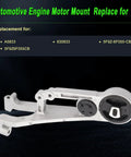 No Hassle Heavy Upper Motor Mount With Solid Torque Strut Assembly For 05 To 07 Ford Freestyle shown from side angle.
