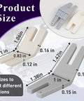 Six Pack Hump Jumper Sewing Tool Set For Quick Seam Finishing And Button Attachments With Two Size Options shown in detailed view