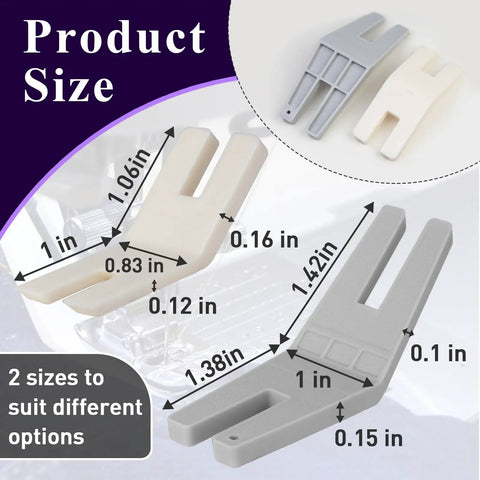 Six Pack Hump Jumper Sewing Tool Set For Quick Seam Finishing And Button Attachments With Two Size Options shown in detailed view