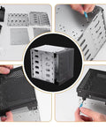 5.25 Inch To 5x 3.5 Drive Tray Rack With Fan Space, Detachable Galvanized Steel And ABS Construction, DIY Ready Cooling Slot components