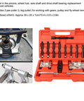 Heavy Duty 14PCS Bearing Puller Kit And Gearbox Separator Set Alloy Steel Pro Tools For Auto Shaft bearing puller case 39 x 25 x 7cm