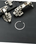 5 Piece Stainless Steel Internal C Clip Snap Ring Set For Shafts And Pins, Built To Last 304 Stainless Steel Assortment Kit