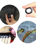 200 Piece Hollow Rubber Grommet Assortment Kit For Firewall Cable Holes 1/4 Inch To 1 Inch Grommets in use examples