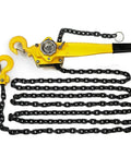 3/4 Ton Lever Block Chain Hoist Comealong With 10 Foot Chain, Beast Of A Heavy Duty Lift Puller For Trucks, Boats, And Garages