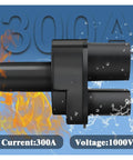 Dope CCS2 To Tesla EV Charging Adapter Rated 300 Amps For Rapid Electric Vehicle Juice, showing durable ABS construction.