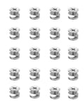 Cam Locks For Furniture 20 Pack 15 X 9.5 Mm Heavy Duty Eccentric Wheel Fasteners Compatible With IKEA Hardware Parts Nuts Bolts And Spares DIY