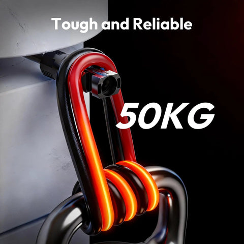Close-up of Solar Extension Cable 10 AWG 20ft With MC4 Connector And 8ft With OT Connector, coiled, red and black