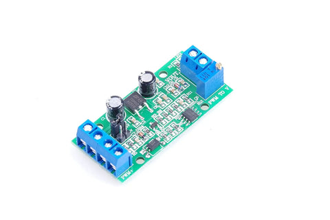 Industrial PWM To Analog Converter Module Convert 0 To 100 Percent PWM Into 0 To 10V Or 0 To 5V Analog Output Works With 3.3V 5V Or 24V Signals