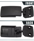Toyota Rear Sliding Window Lock Latch Replacement For Pickup 1989-1995, T100 1993-1998, Tacoma 1995-2000, Hilux 1992-2005 front and back view