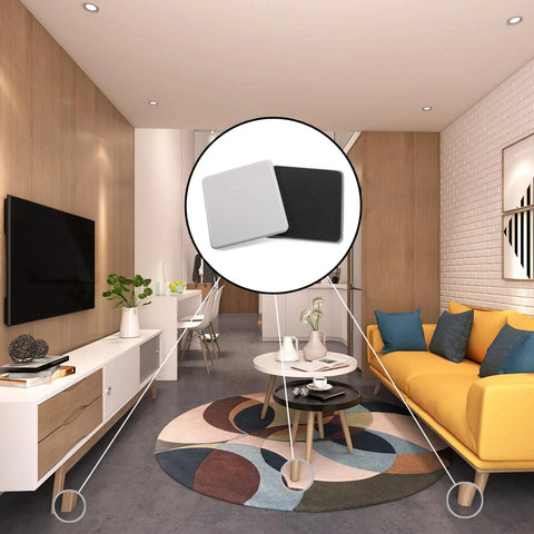 Four Pack Five Inch Reusable Carpet Furniture Sliders Beefy Moving Pads Heavy Duty Sliders For Moving Sofas Beds And Chairs Across Carpet