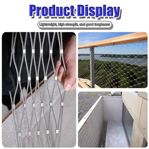 Pro Build 304 Stainless Steel Cable Railing Kit For Patios And Balconies Heavy Duty Anti Theft Safety Mesh That Handles Bad Weather Like A Champ And Drops Serious Swag On Any Porch