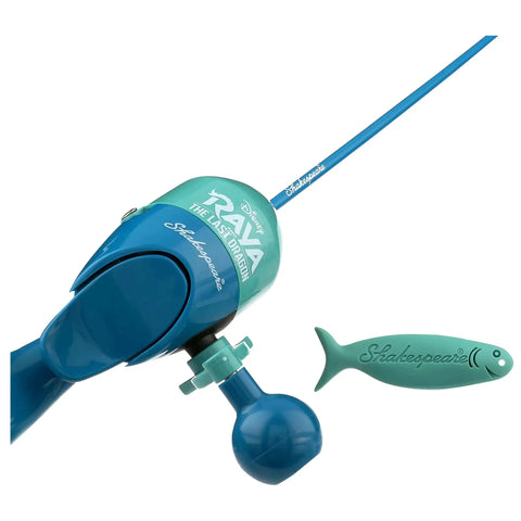 Raya The Last Dragon Disney Kids Fishing Rod And Spincast Reel Kit All In One 2 Ft 6 In Rod With Line Practice Casting Plug