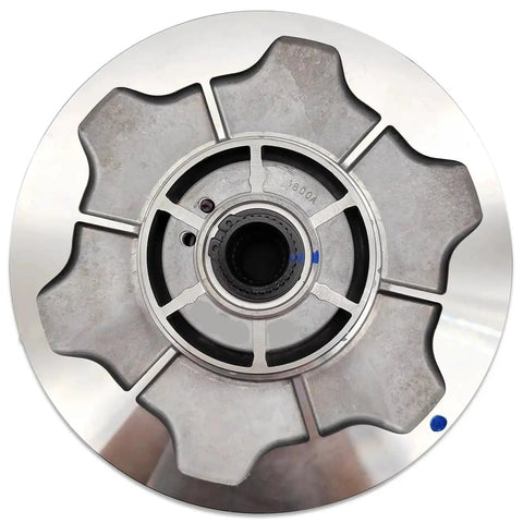 Top view of 1000 Secondary Clutch Driven Pulley Assembly For Quad Go Kart 911222 910378 showing precision-machined hub detail