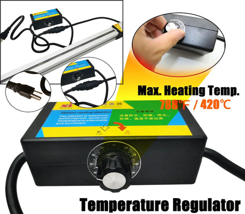 125cm Heavy Duty Acrylic Plastic Bender Heater Strip For Thermoforming 0-6mm Sheet Bending Machine Tool with temperature regulator
