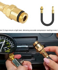 4 Pack Spark Plug Adapters For Compression Test Includes M10x1.0 M12x1.25 M16x1.5 M18x1.5 Thread Sizes With O Ring Seals