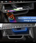 Tesla Model Y Juniper Under Screen Storage Organizer Hideable Center Console Tray For 2025 2026 Model 3 Highland