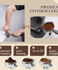 WLYPE Automatic Coffee Press With Adjustable Pressure 10-30kg, Electric Espresso Tamper detailed comparison image