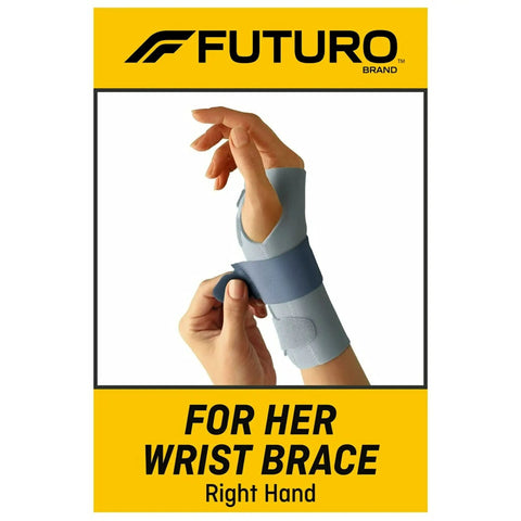 For Her Right Hand Wrist Support Adjustable With Gel Palm Cushion Comfy Easy On Breathable Sleeve Lightweight Carpal Tunnel Relief Brace