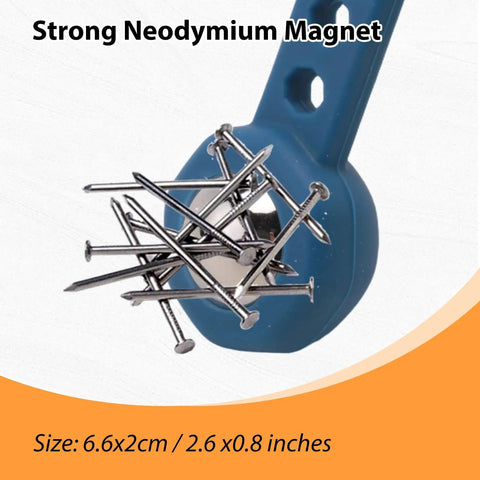 Juinrinet Drywall Metal Detecting Detector 6.6x2cm with strong neodymium magnet holding nails