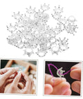 60 Pcs Crown Charms For Jewelry Making Tiara Pendants Alloy Crowns Beads Ideal For Earrings Bracelets Key Rings And DIY Craft Projects