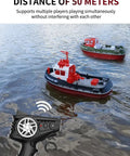 Remote control for Realistic 1/72 Proportional RC Tug Boat With 2 4G Waterproof Remote Control For Pool And Lake Play