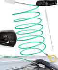 120 Inch Auto Sunroof Drain Cleaning Tool With Flexible Steel Wire PVC Tube Brush for car sunroof and windshield wiper drain holes.