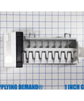 Model Specific Refrigerator Ice Maker Assembly Replacement 120V 8 Cube With Harness And Bail Arm Extension Fits 550 611 650 680 Models