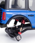 Aluminum 28.5mm Shock Absorbers For 1 To 30 Axial RC SCX30 Crawler Upgrade Parts Titanium Extended Travel Prevents Tire Rub
