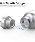 Wide mouth design of Heavy Duty 34oz Vacuum Insulated Stainless Steel Water Bottle for easy filling and cleaning.