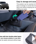 Gear Shifter Organizer For Ford Bronco 2021 Through 2026 2 And 4 Door Center Console Storage Tray installation with phone storage