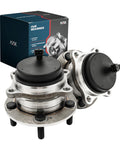 Pair Of 5 Lug Rear Wheel Bearings Hub Assembly With ABS For Hyundai Santa Fe 2007 To 2020 FWD Santa Fe Sport 2013 To 2018 FWD And Kia Sorento 2011 To 2015 FWD 2 Piece Set Easy Install High Quality Durable Replacement