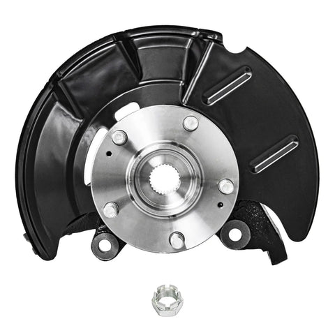 Front Right Steering Knuckle With Wheel Bearing Hub Assembly For 2007 To 2012 Hyundai Elantra Passenger Side Replacement ABS Compatible