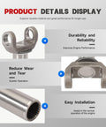 Slip Yoke For TH350 And 700R4 Transmissions 1310 Series 2-3-6081X 5-153X Replacements, steel slip yoke with 26-spline bore
