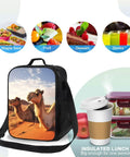 Beast Insulated Lunch Bag For Adults Reusable Leakproof Cooler Tote With Adjustable Shoulder Strap keeps food cold hot fresh