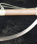 Training Sword For Martial Arts Practice With 39 Inch Stainless Steel Blade Full Tang Longquan Style Forged Rosewood Scabbard