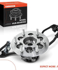 Front Left Wheel Bearing And Hub Assembly With ABS And 6-Lug Fit For Chevy Colorado 2004-2008, GMC Canyon 2004-2008, Isuzu I-280 2006, I-290 2007-2008, I-370 2007-2008