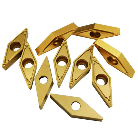 VBMT332 VBMT160408 HQ US735 CNC Lathe Indexable Carbide Turning Insert Cutting Blade For VBMT Tool Holder