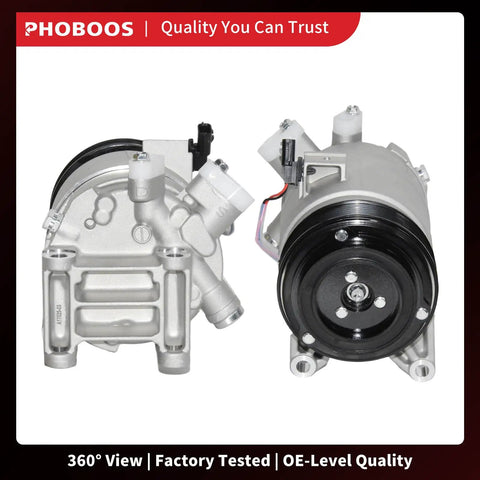 AC Compressor With Clutch For Nissan Maxima Murano Pathfinder Quest And Infiniti JX35 QX60 2008 To 2015 Road Ready view from multiple angles