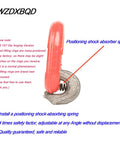 3.15T heavy-duty welded lifting ring in high-strength alloy steel with red spring-loaded D-ring (front view)