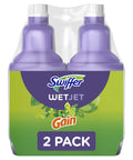 WetJet Floor Cleaner Refill With Gain Scent For Multi Purpose And Hardwood Floors, Pre Mixed Liquid Floor Cleaner Solution That Cuts Dirt And Sticky Messes, 42.2 Fl Oz Each, Pack Of Two