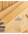 Beefy Ball Bearing Door Hinges For Heavy Duty Use Stainless Steel All Weather Hinge Set For Doors And Folding Tables Quiet Close Rust Resistant Hardware Replacement stainless steel hinge on wood board