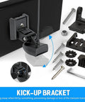 Transducer Bracket Replacement Kit With Mounting Plate And Transom Hardware For XNT 920T 9HW 9Di 14Di components shown