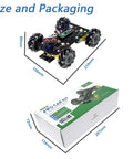 Freenove Mecanum wheel car kit for Raspberry Pi Pico W with included box packaging (two items visible)